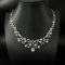 14k Gold 3.56 Ct Natural H Diamond Necklace