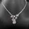 14k Gold 1.1 Ct Natural H Diamond Necklace