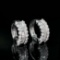 14k Gold 0.90 Ct Natural H Diamond Earrings