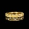 14k Gold 6.0 Ct Natural Yellow Diamond & Diamond Ring