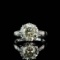 14k Gold 2.19 Ctw Natural H Diamond Ring