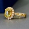 14k Gold 2.05 Ctw Natural Sapphire & Diamond Ring