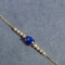 14k Gold 0.71 Ctw Natural Ruby & Diamond Bracelet