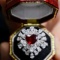 14k Gold 1.77 Ctw Natural Ruby & Diamond Ring