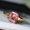 14k Gold 2.63 Ct Natural Tourmaline & Diamond Ring