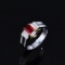 14k Gold 1.31 Ctw Natural Ruby & Diamond Ring