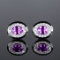 14k Gold 2.20 Ctw Natural Sapphire & Diamond Earrings
