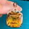 14k Gold 36.38 Ct Natural Citrine & Diamond Pendant( Without Chain )