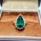 14k Gold 6.30 Ctw Natural Tourmaline & Diamond Ring