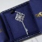 14k Gold 0.73 Ct Natural H Diamond Pendant( Without Chain )