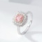 Gia Certified 14k Gold 1.03 Ctw Natural Pink Diamond & Diamond Ring/pendant( Without Chain )