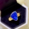 14k Gold 2.34 Ctw Natural Opal & Diamond Ring