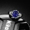 14k Gold 2.37 Ctw Natural Sapphire & Diamond Ring