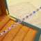 14k Gold 7.29 Ctw Natural Sapphire & Diamond Bracelet