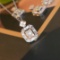 14k Gold 0.45 Ct Natural H Diamond Pendant( Without Chain )