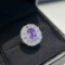 14k Gold 3.39 Ctw Natural Sapphire & Diamond Ring