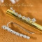 14k Gold 0.36 Ct Natural H Diamond Earrings