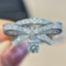 14k Gold 1.24 Ctw Natural H Diamond Ring