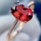 14k Gold 1.75 Ct Natural Tourmaline & Diamond Ring