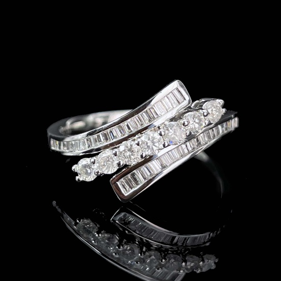 14k Gold 0.28 Ctw Natural H Diamond Ring