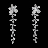 14k Gold 0.40 Ct Natural H Diamond Earrings