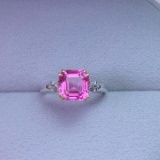 14k Gold 3.04 Ctw Natural Tourmaline & Diamond Ring