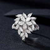 14k Gold 2.00 Ctw Natural H Diamond Ring/pendant( Without Chain )