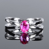 14k Gold 0.62 Ct Natural Sapphire Ring
