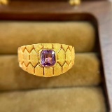 14k Gold 0.60 Ct Natural Sapphire Ring