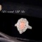 Gia Certified 14k Gold 2.34 Ctw Natural Pink Diamond & Diamond Ring/pendant