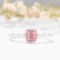 14k Gold 0.51 Ctw Natural Pink Diamond & Diamond Ring