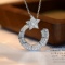 14k Gold 0.39 Ctw Natural H Diamond Necklace