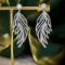 14k Gold 1.88 Ct Natural H Diamond Earrings