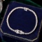 14k Gold 0.72 Ct Natural H Diamond Bracelet