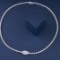 14k Gold 4.9 Ct Natural H Diamond Necklace
