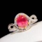14k Gold 1.29 Ct Natural Sapphire & Diamond Ring