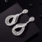 14k Gold 2.72 Ct Natural H Diamond Earrings