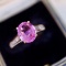 14k Gold 2.72 Ctw Natural Sapphire & Diamond Ring