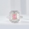14k Gold 1.17 Ctw Natural Pink Diamond & Diamond Ring/pendant