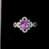 14k Gold 1.72 Ctw Natural Sapphire & Diamond Ring