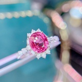 14k Gold 2.42 Ct Natural Spinel & Diamond Ring