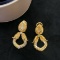 14k Gold 1.85 Ct Natural Color Diamond Earrings