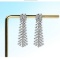 14k Gold 1.5 Ct Natural H Diamond Earrings