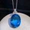 14k Gold 17.75 Ct Natural Topaz Pendant