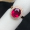 14k Gold 2.72 Ct Natural Tourmaline & Diamond Ring