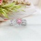 14k Gold 0.67 Ctw Natural Pink Diamond & Diamond Ring