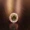 14k Gold 3.05 Ct Natural Tourmaline & Diamond Ring