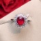 14k Gold 1.84 Ctw Natural Tourmaline & Diamond Ring