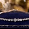 14k Gold 1.55 Ctw Natural H Diamond Bracelet
