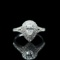 Gia Certified 14k Gold 0.30 Ct Natural E Si1 Pear Diamond Ring